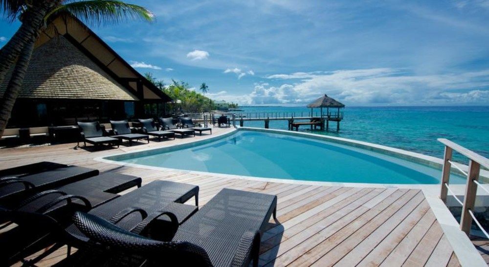 Hotel Le Maitai Rangiroa Avatoru Exterior foto